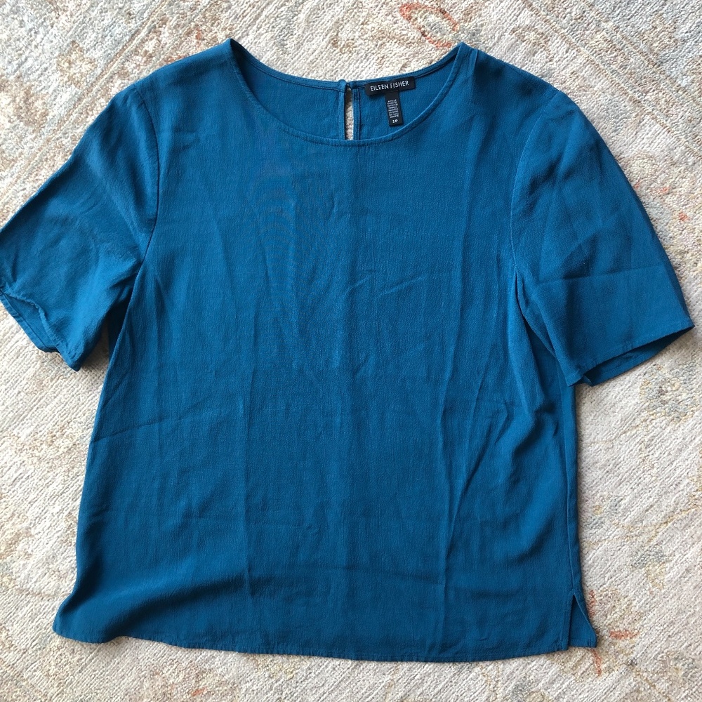 (Not for Sale) Eileen Fisher Mid-sleeve Tee